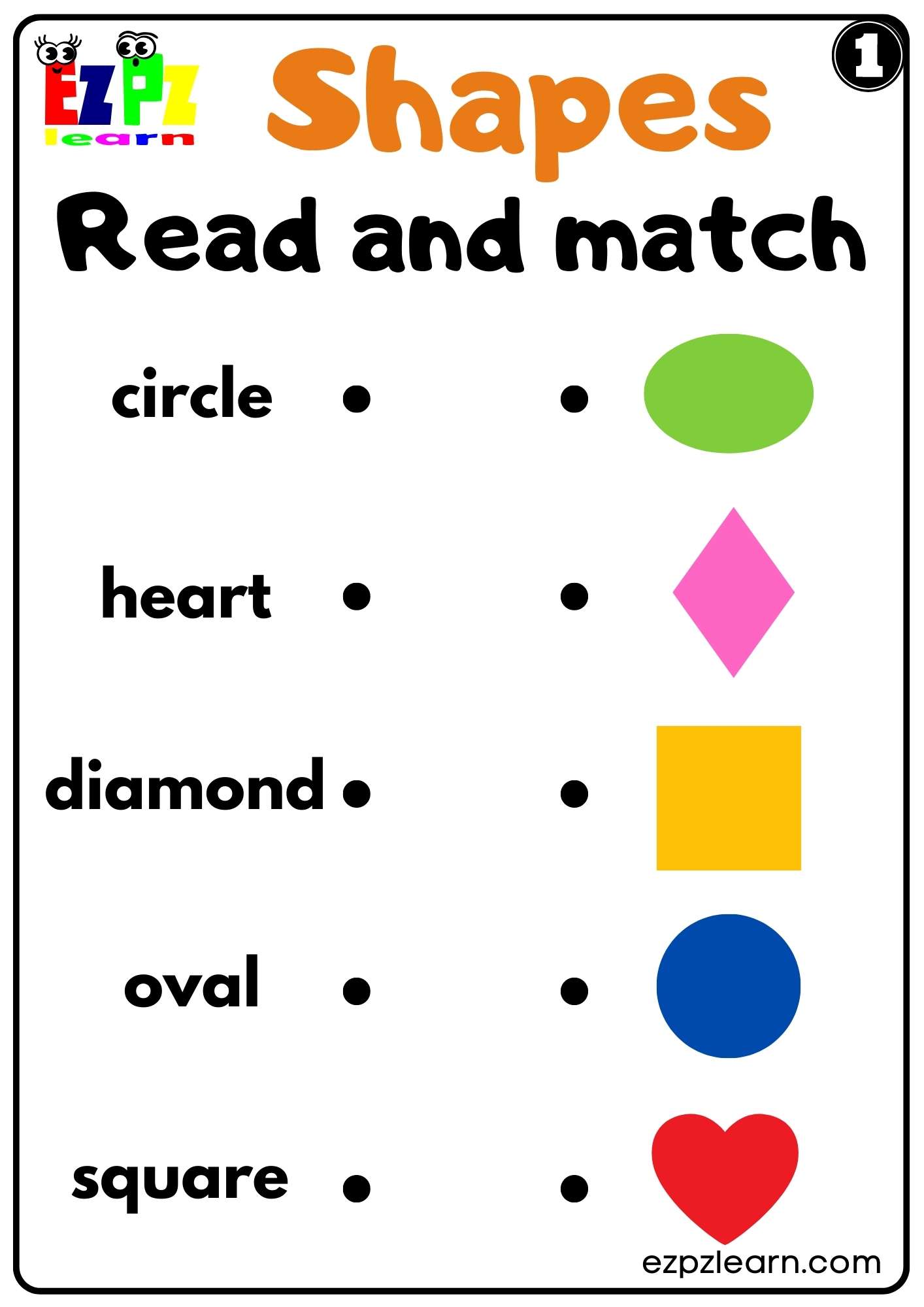 Shapes Ezpzlearn